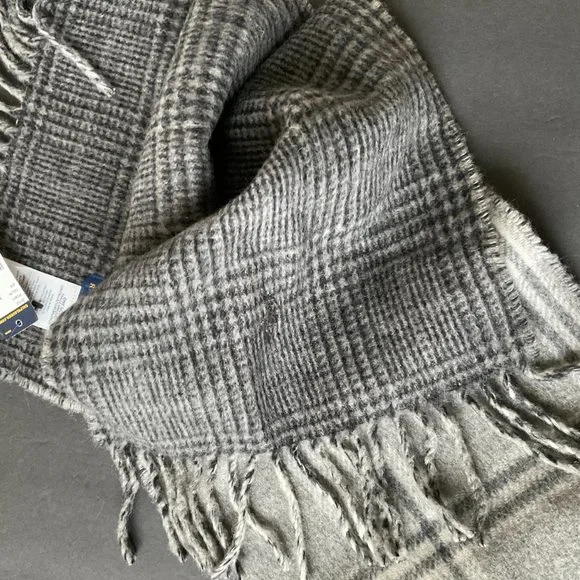 VINTAGE POLO Ralph Lauren Men's Long ScaPlaidrf NWT - Picture 3 of 7